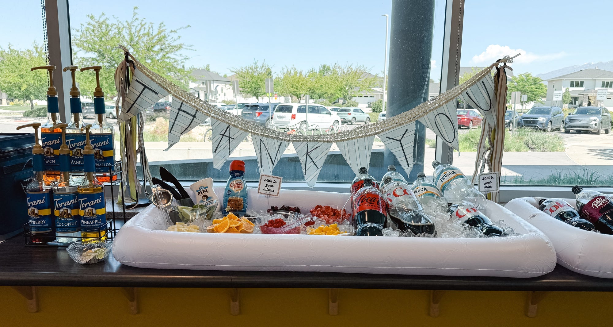Teacher Appreciation Soda Bar: How I Did It Again in 2026 (+ Free Canva Template)