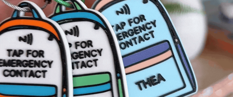 NFC Smart Keychains