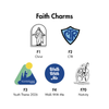 Charm Ornament | Faith