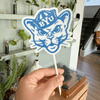 Blue Cougar | Cake Topper