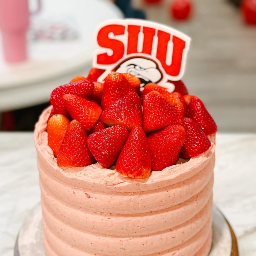 Red Bird Logo | Cake Topper