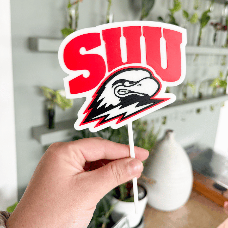 Red Bird Logo | Cake Topper