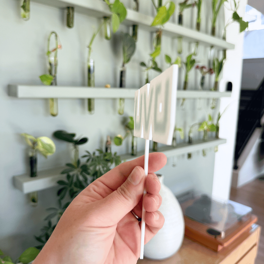 Green UVU Letters | Cake Topper