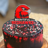 Red Hawk Logo | Cake Topper