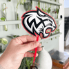 Red Wildcats Logo | Cake Topper