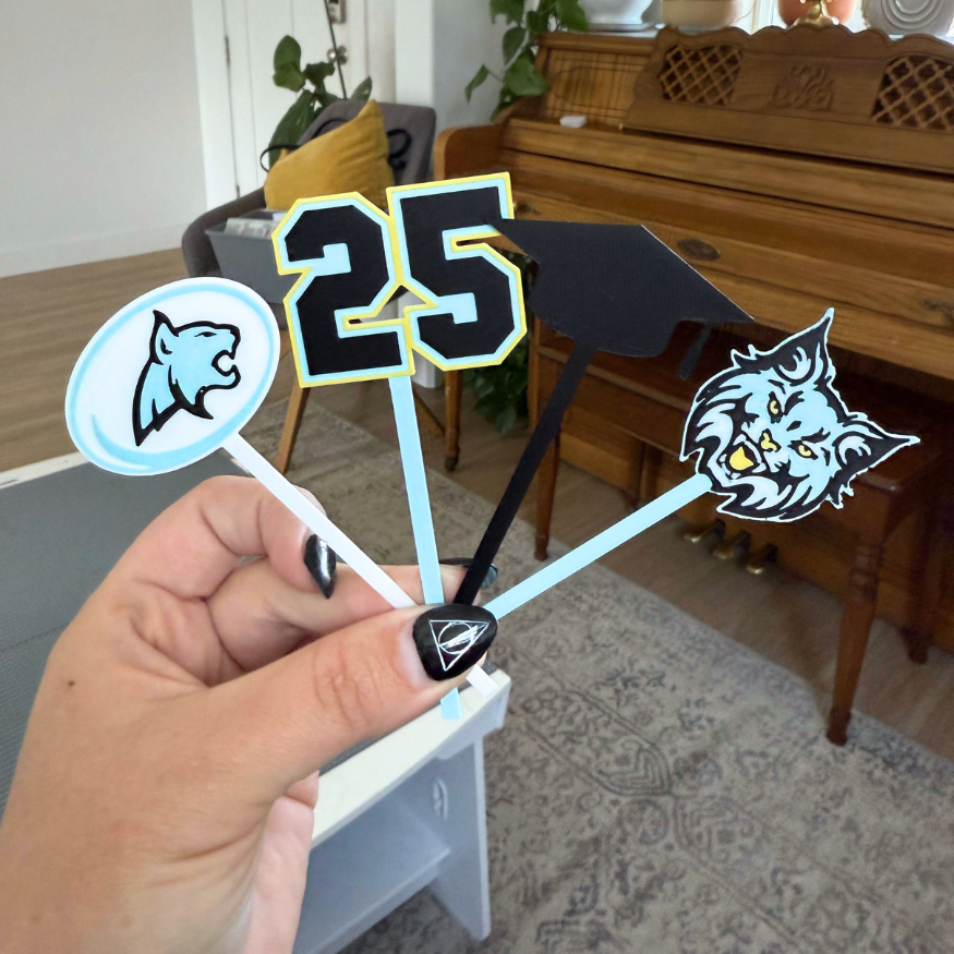 Bobcat | Cupcake Toppers