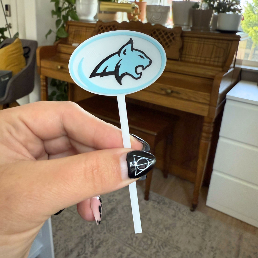 Bobcat | Cupcake Toppers