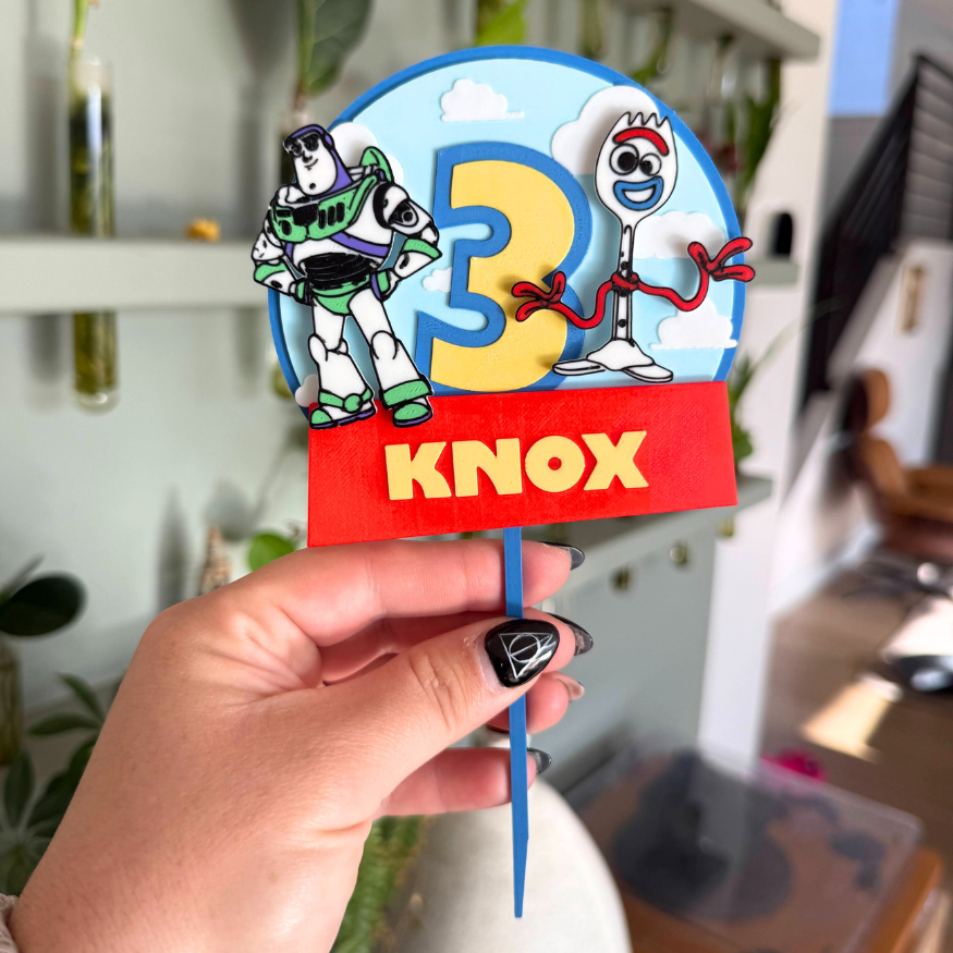 Custom Birthday Character | Cake Topper