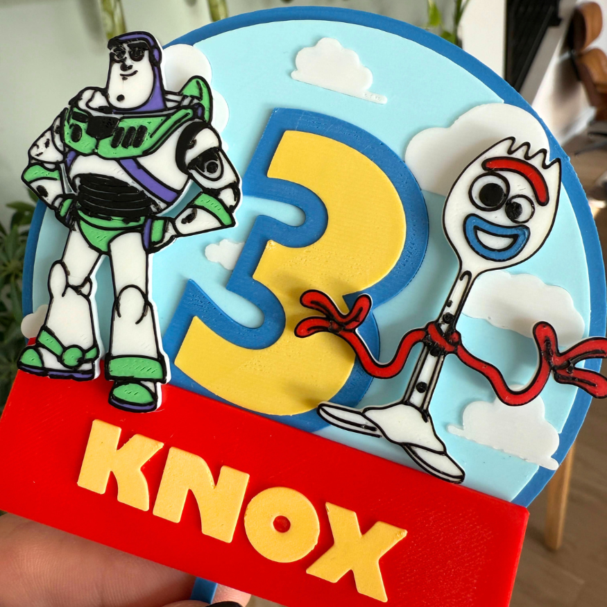 Custom Birthday Character | Cake Topper