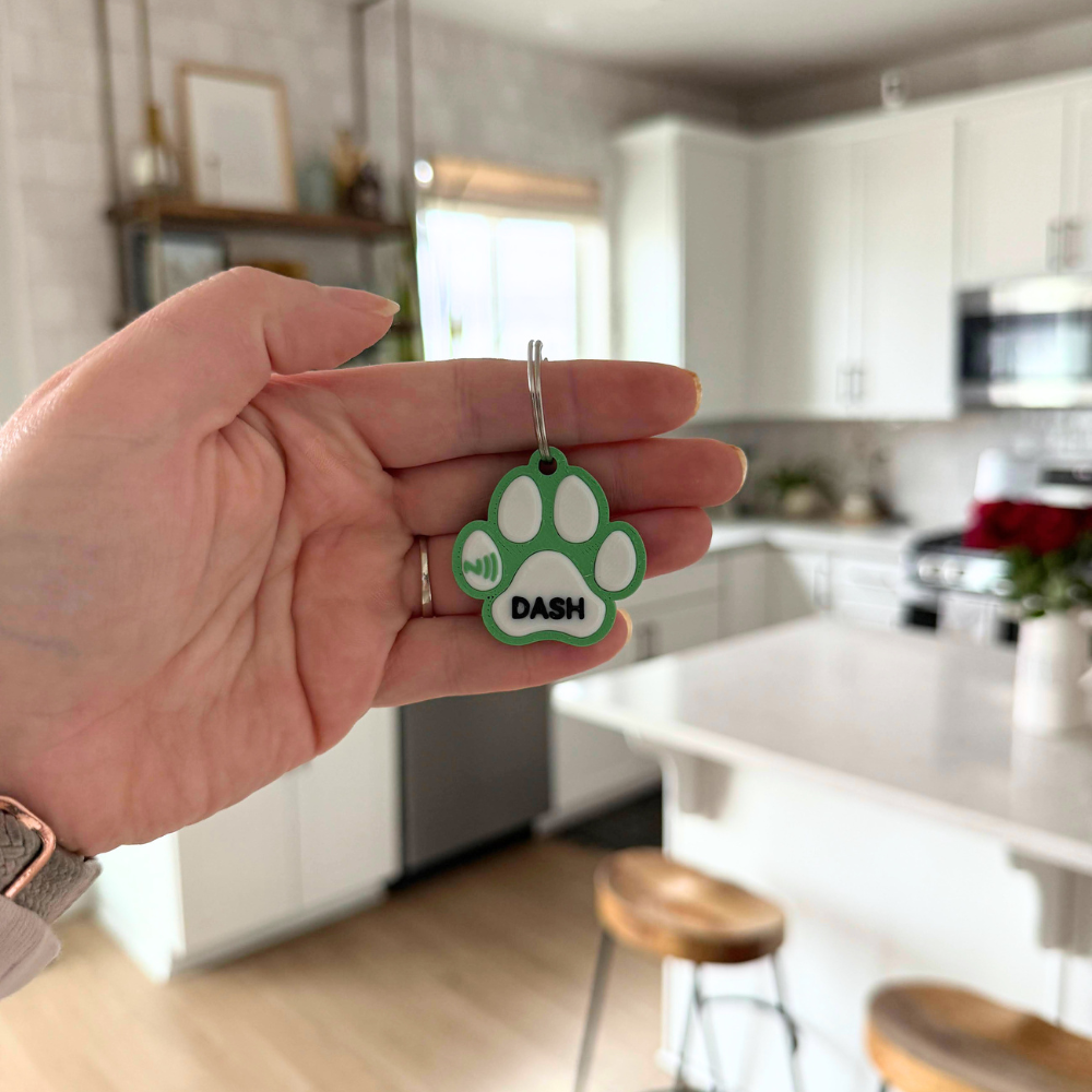Custom NFC Pet Tag | Pet Contact Tag