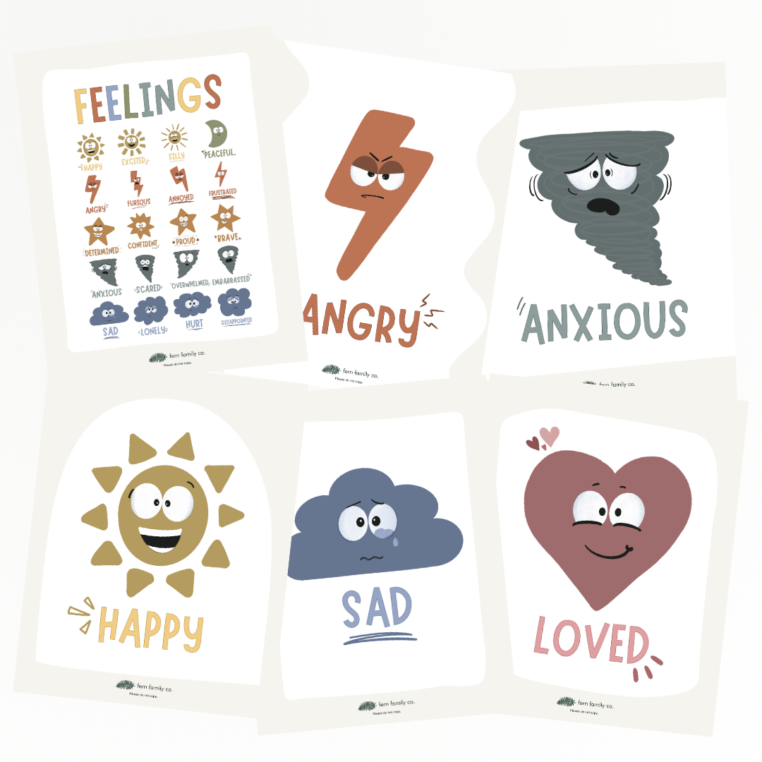 Feelings Posters | Digital File
