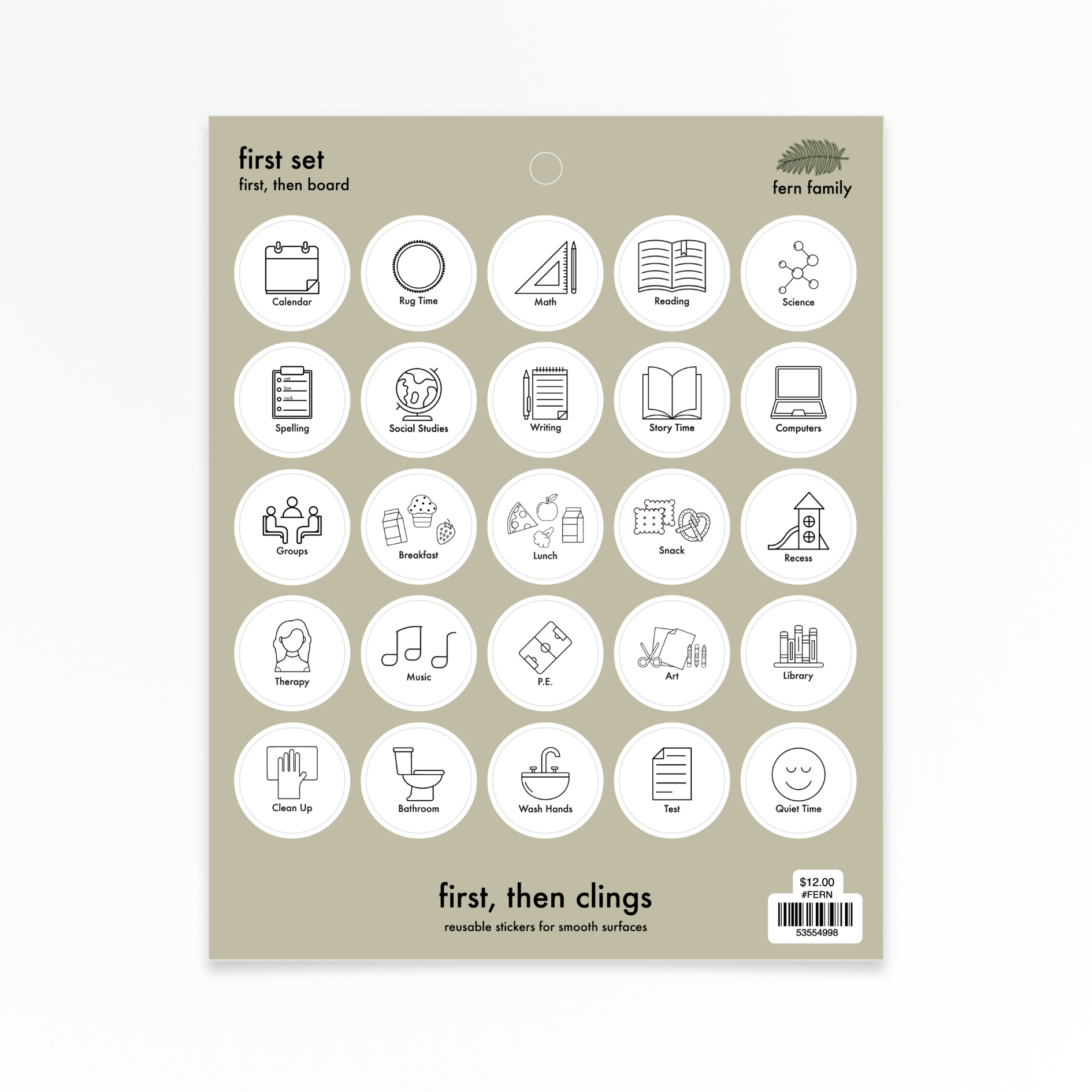 First Set | First, Then Clings