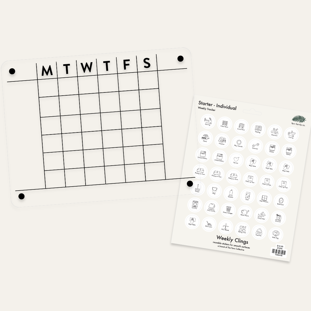 Individual Weekly Tracker | Starter Bundle