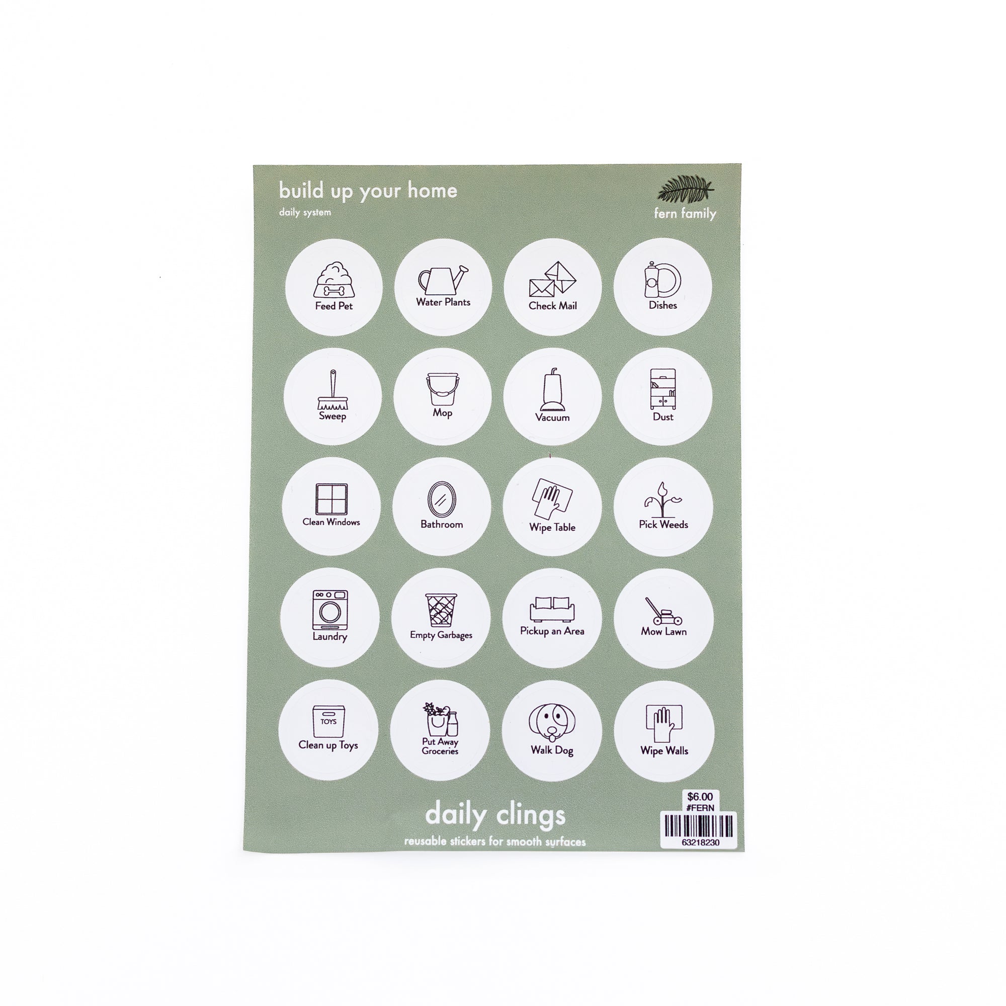 Home Chores | Daily Clings