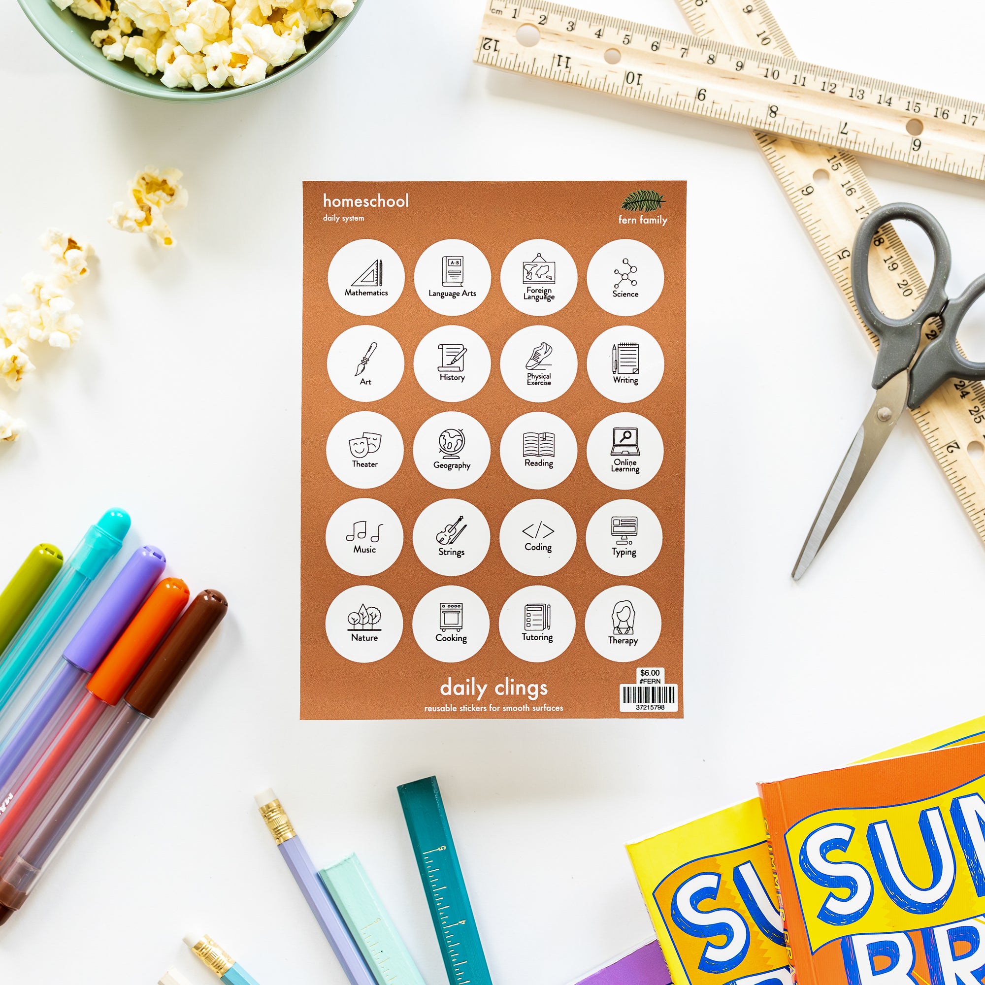 Homeschool & Learning | Daily Clings