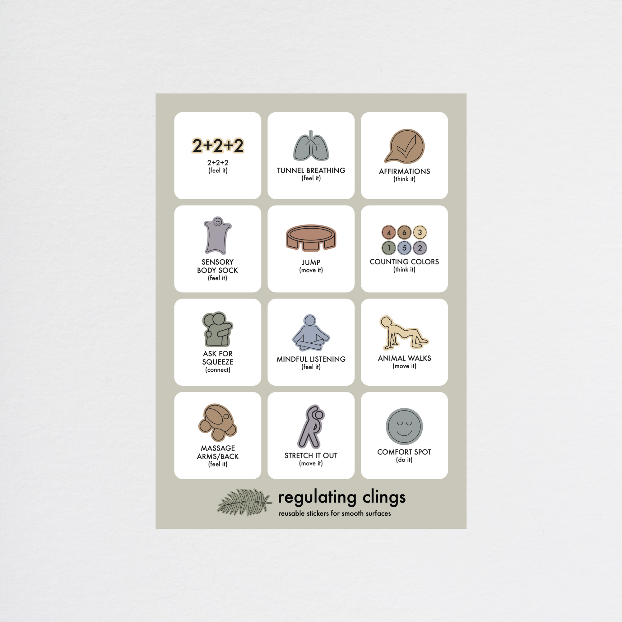 Self-Regulation Strategies | Zones | Emotion Regulation Clings – Home