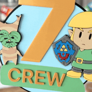 Custom Birthday Character | Cake Topper