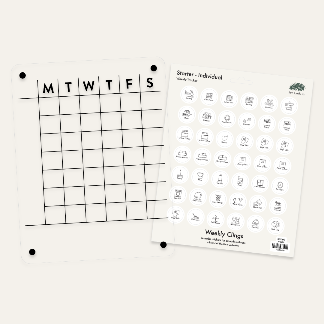Individual Weekly Tracker | Starter Bundle