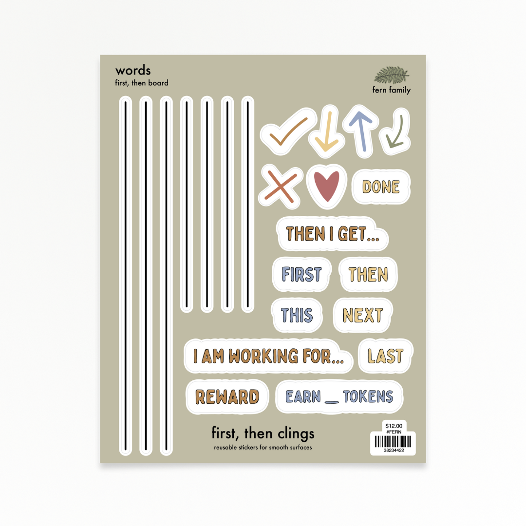 Words | First, Then Clings