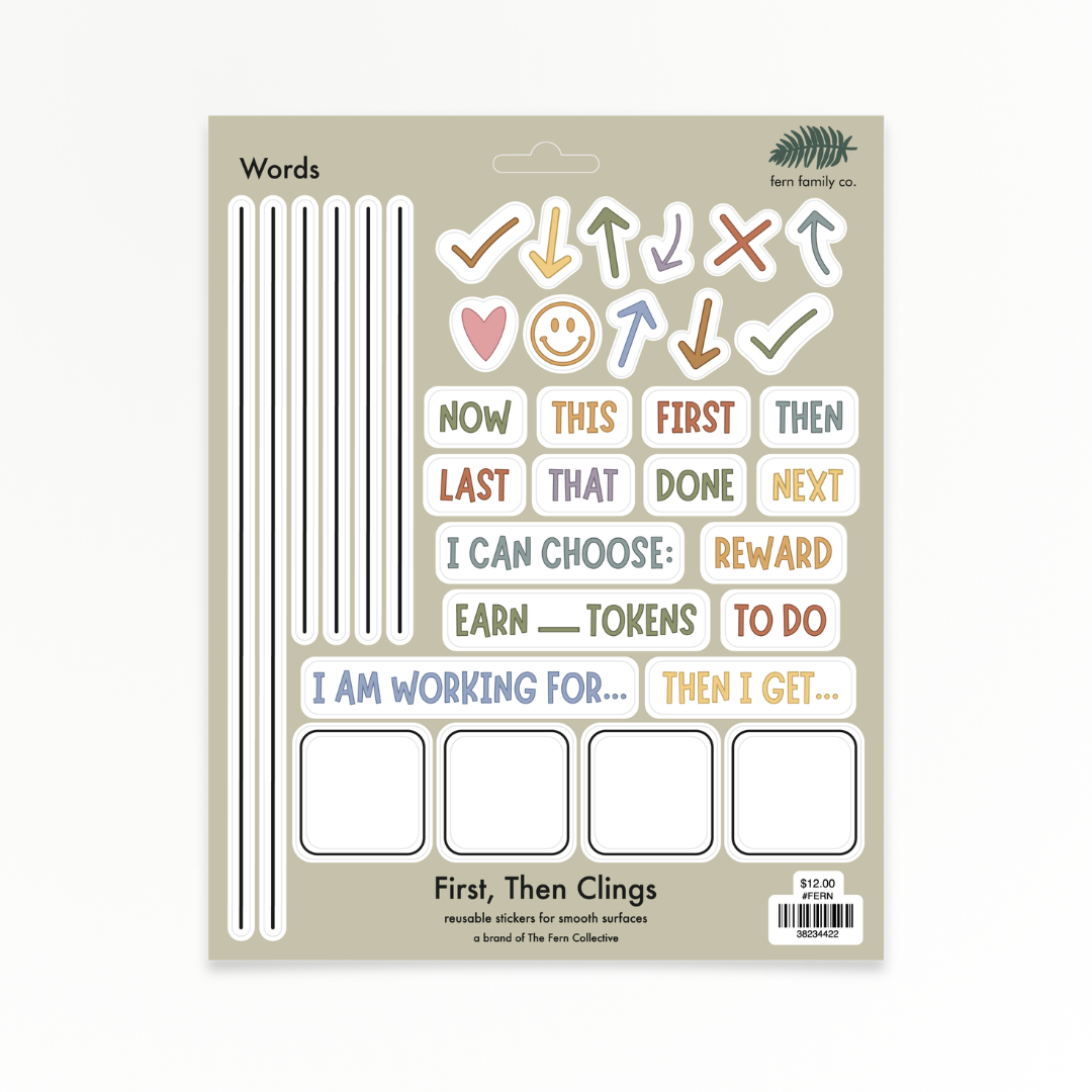 Words | First, Then Clings