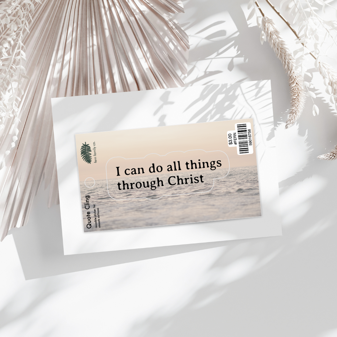 Faith | All Things | Quote Clings