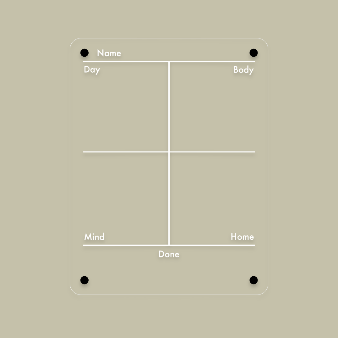 Balanced Daily Board | Magnetic