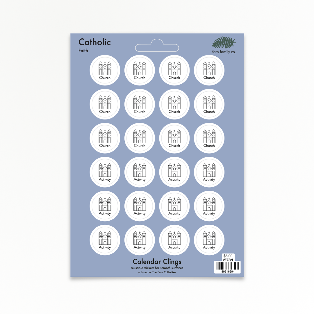 Religion | Catholic | Calendar Clings