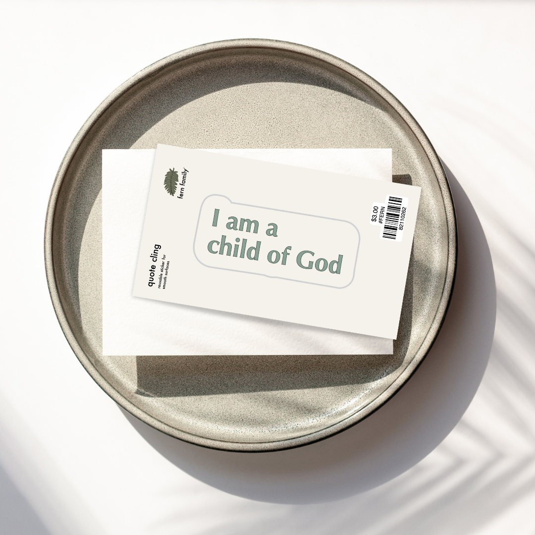 Faith | Child of God | Quote Clings