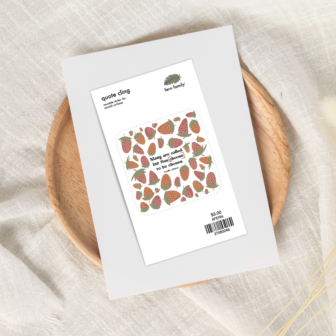 Faith | Choose to be Chosen | Quote Clings