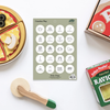Creative Play Daily Clings sheet, flatlay