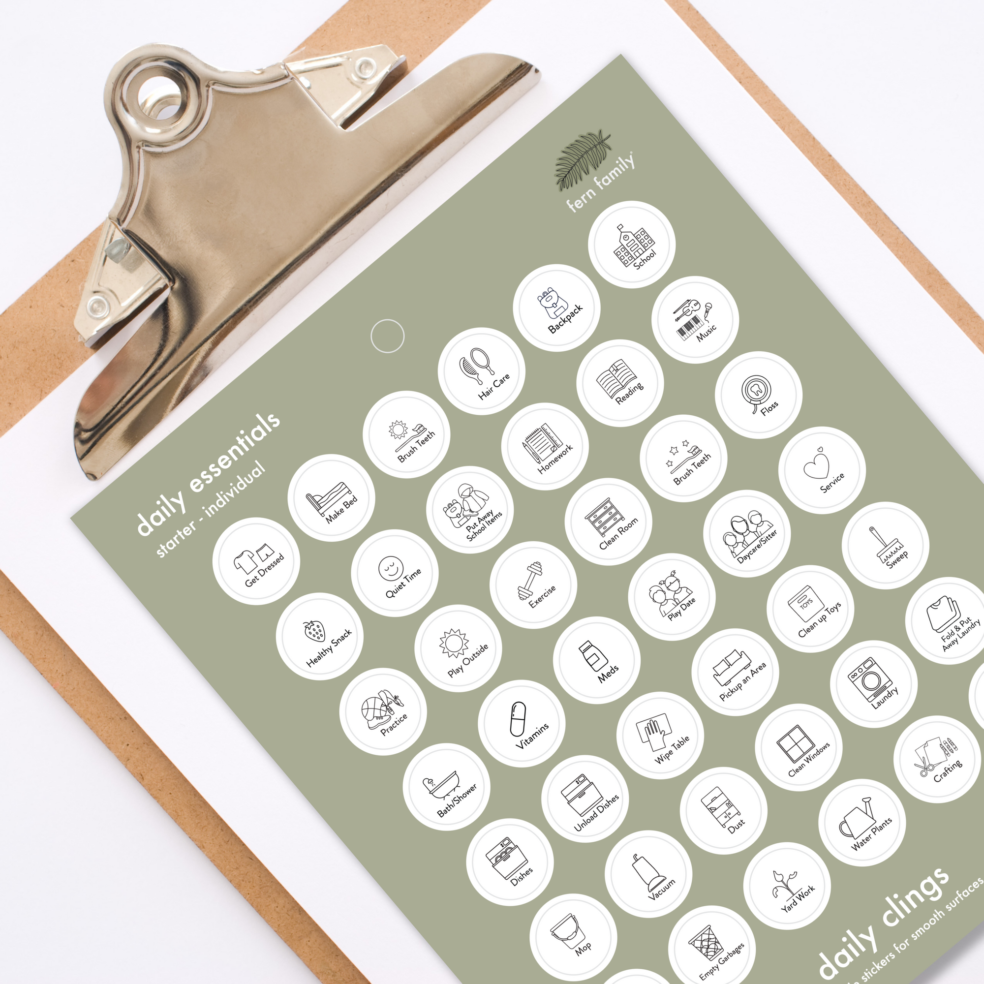 Daily Essentials | Starter | Daily Clings