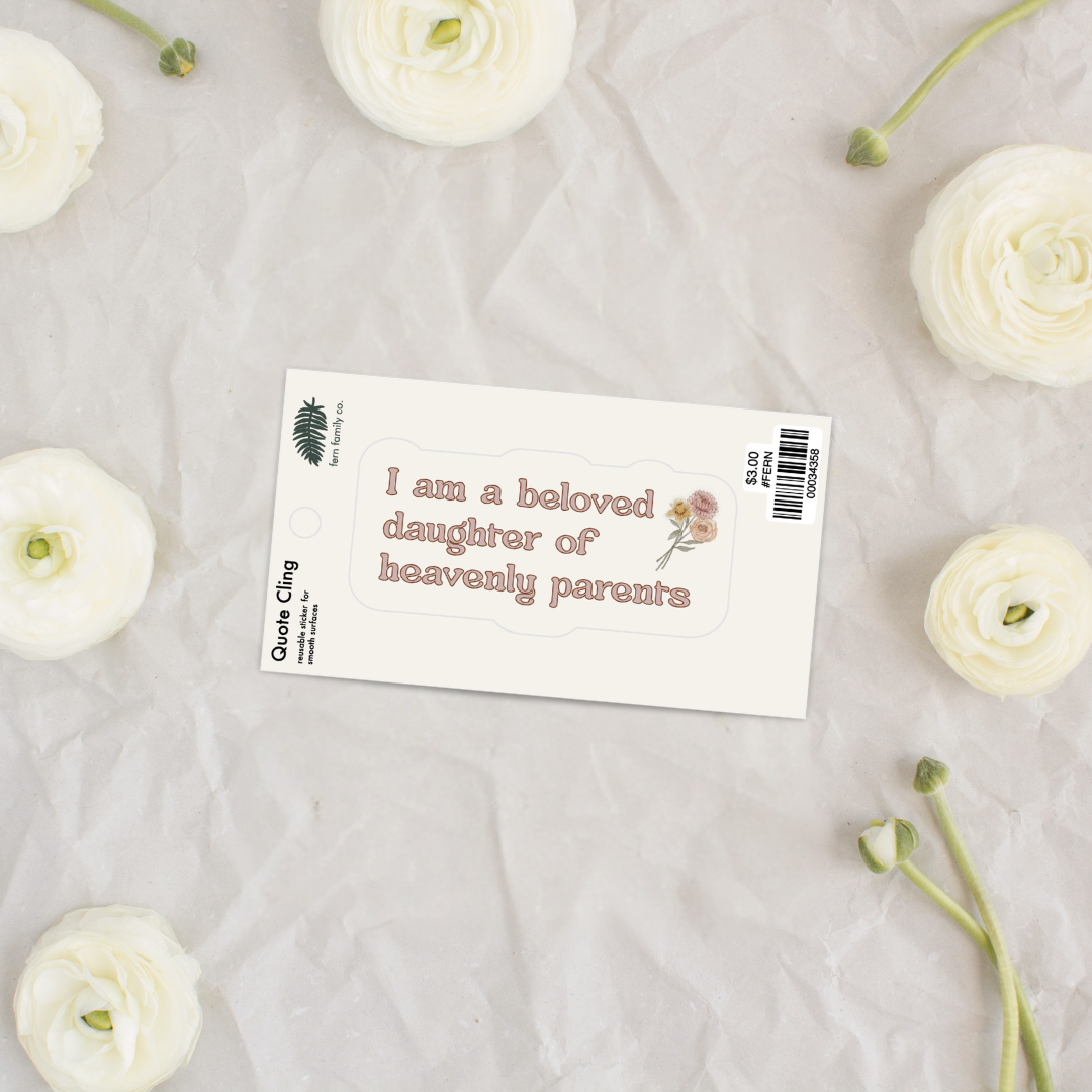 Faith | Daughter of God | Quote Clings