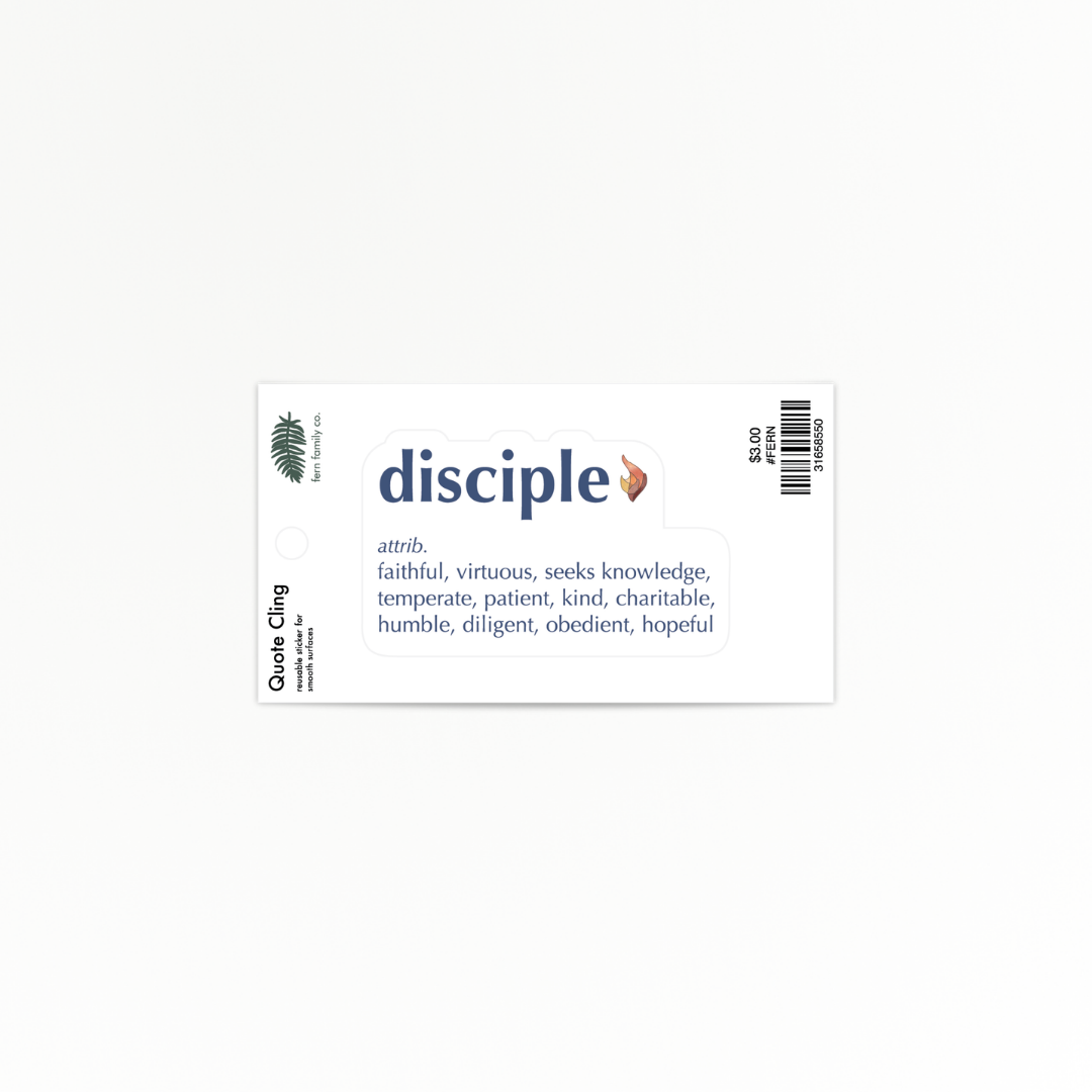 Faith | Disciple Attributes | Quote Clings
