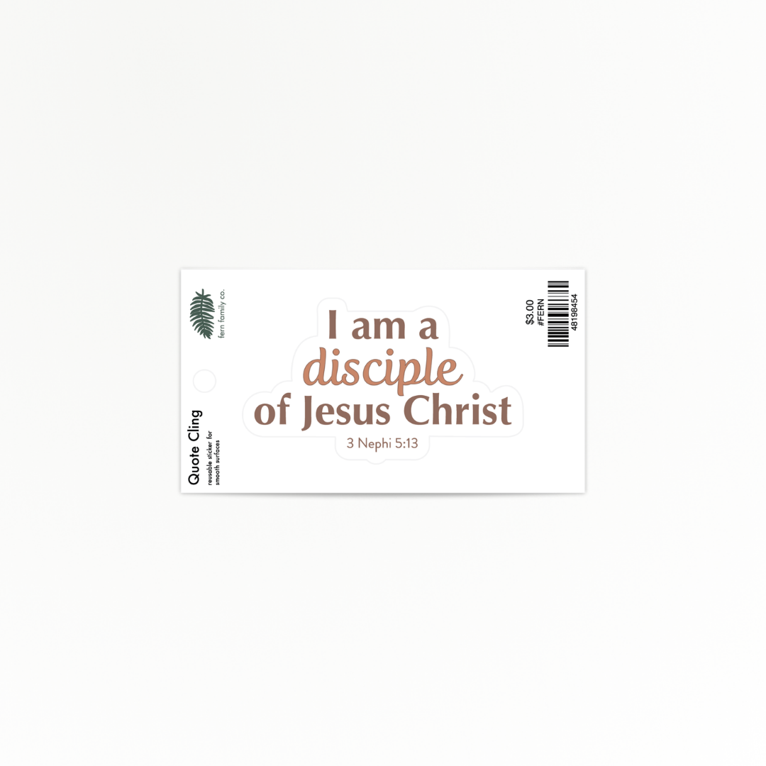Faith | Disciple | Quote Clings