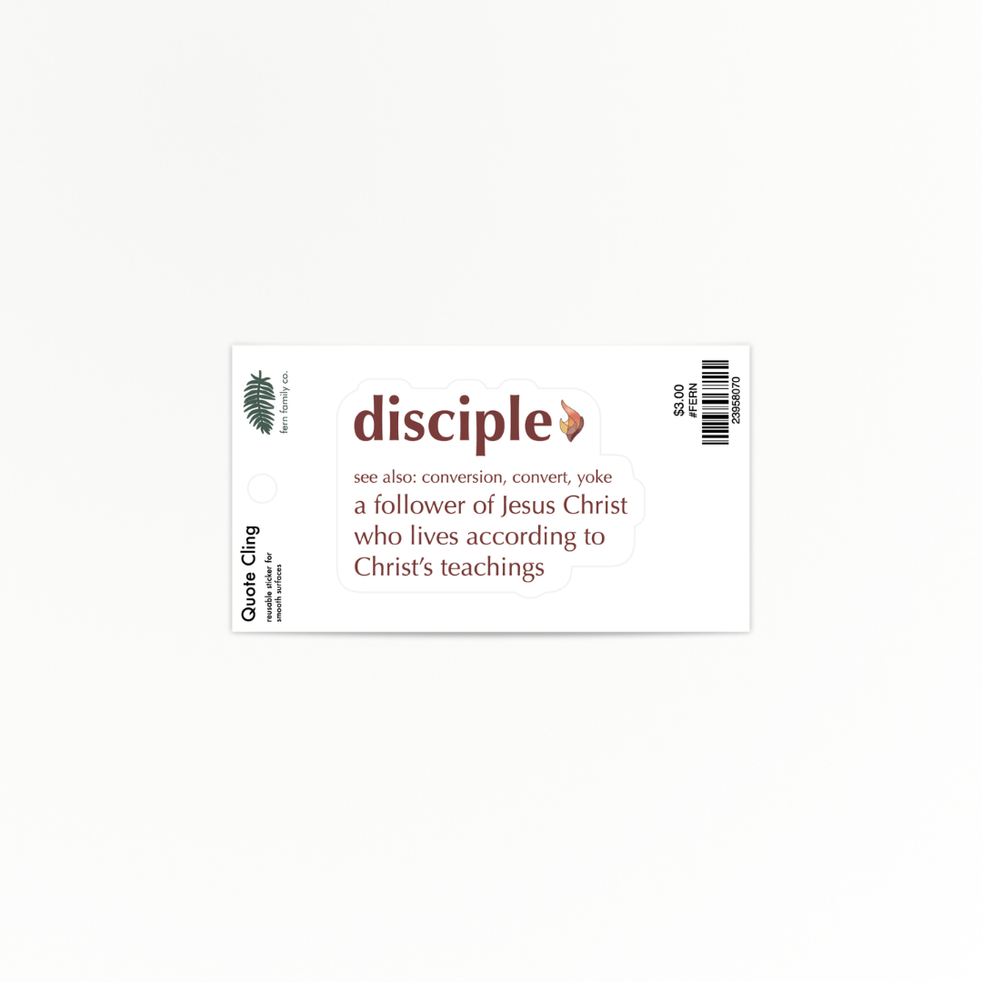 Faith | Disciple Definition | Quote Clings