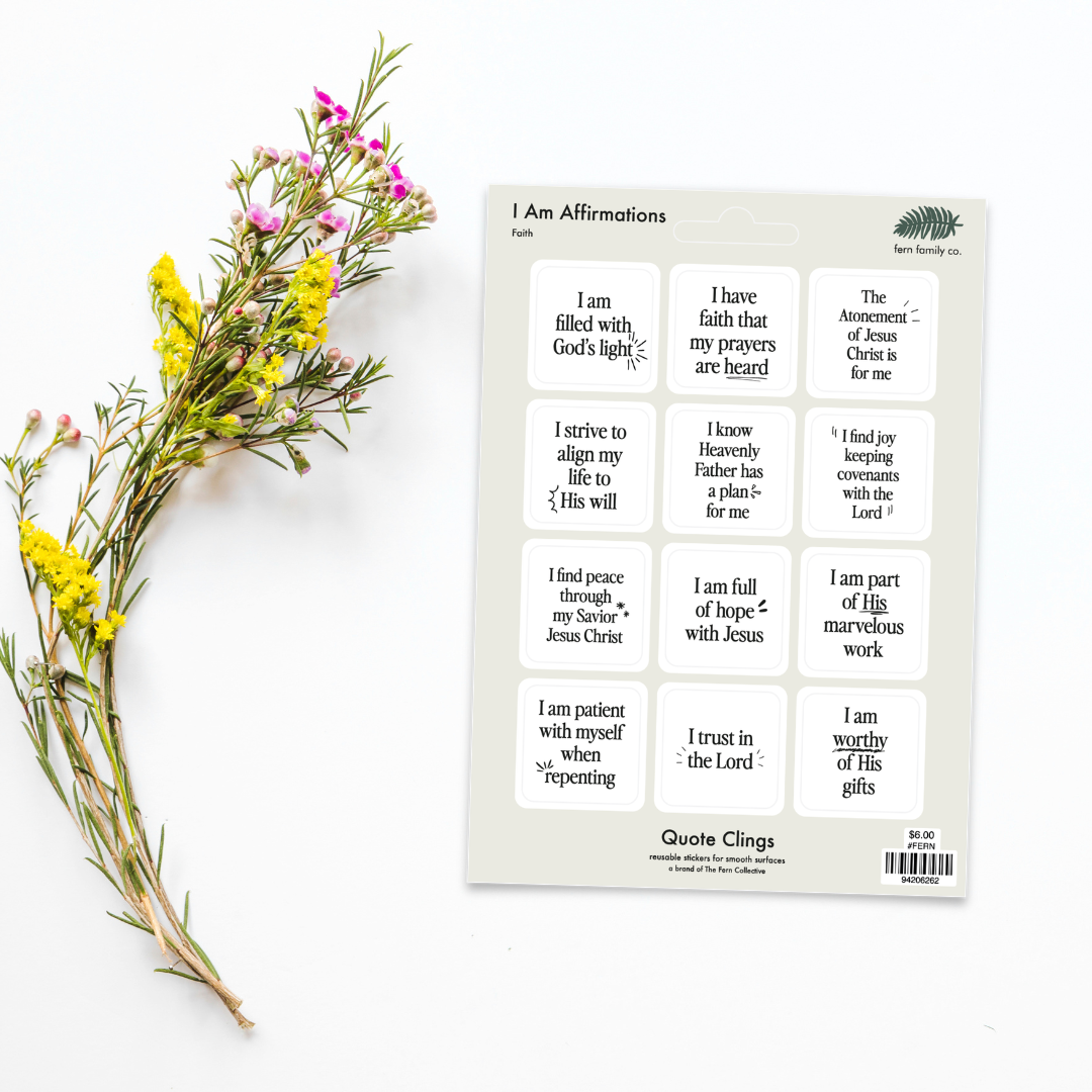 Faith | I Am Affirmations | Quote Clings