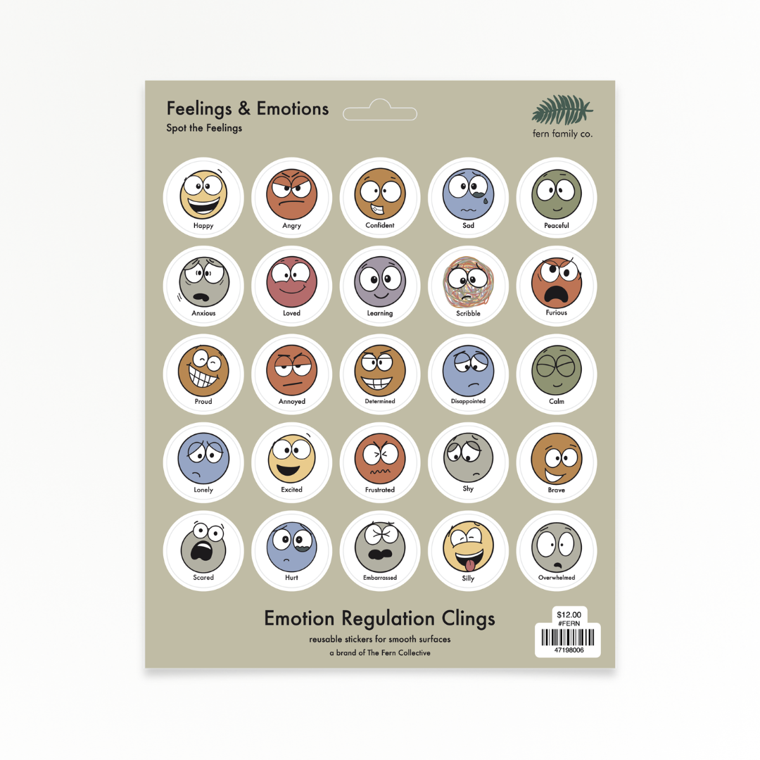 Feelings & Emotions | Spot the Feelings | Emotion Regulation Clings