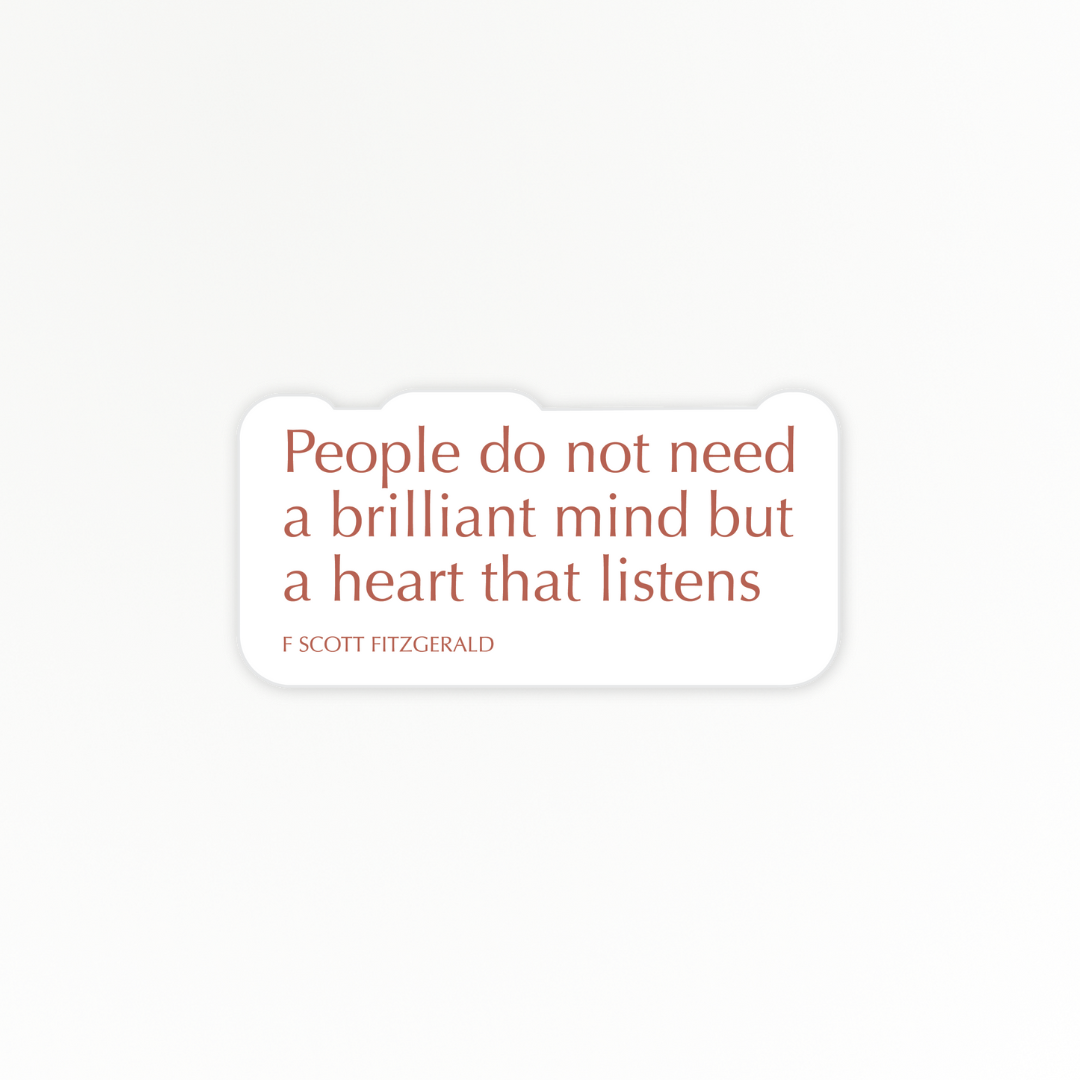 Uplifting | Heart Listens | Quote Clings