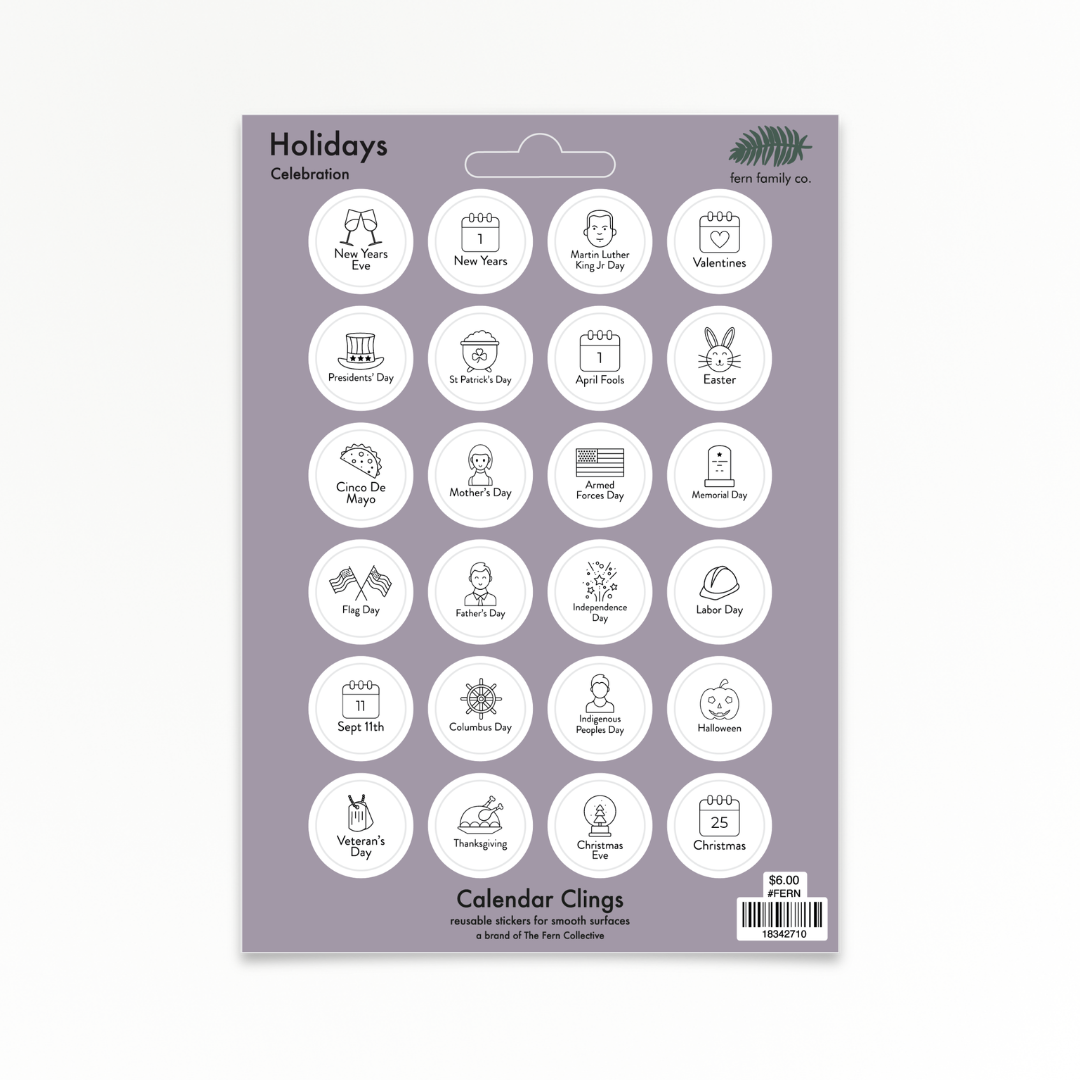 Celebration | Holidays | Calendar Clings