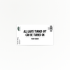 Uplifting | Lights | Quote Clings