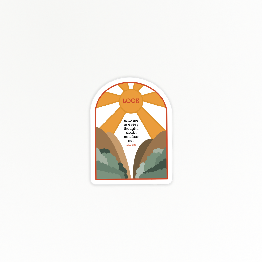 Faith | Look Unto Me | Quote Clings