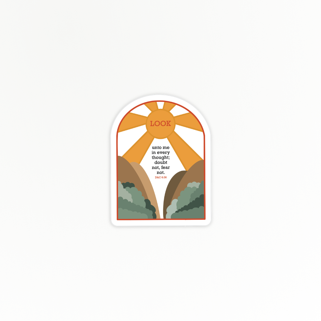 Faith | Look Unto Me | Quote Clings