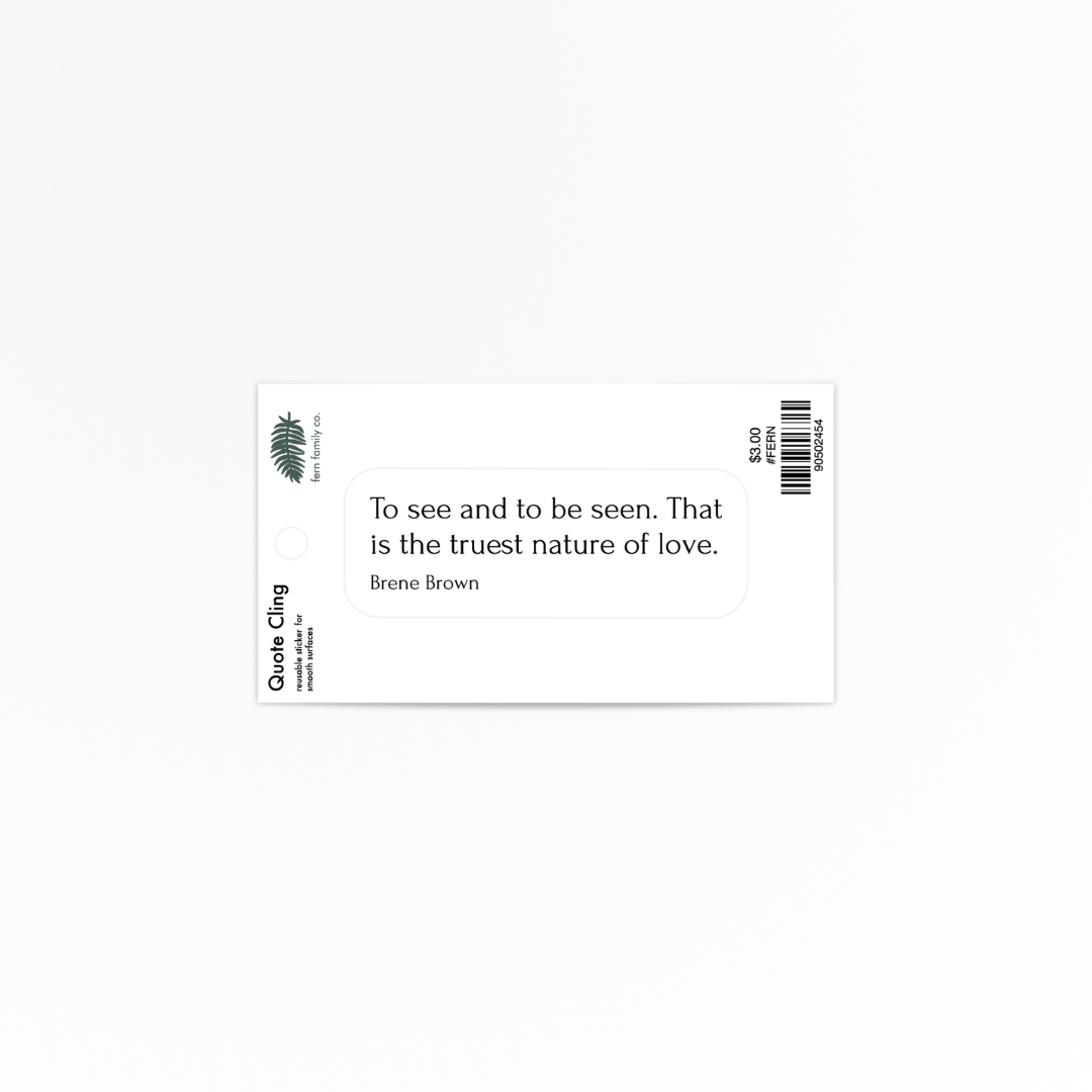 Uplifting | Brené Brown | Quote Clings