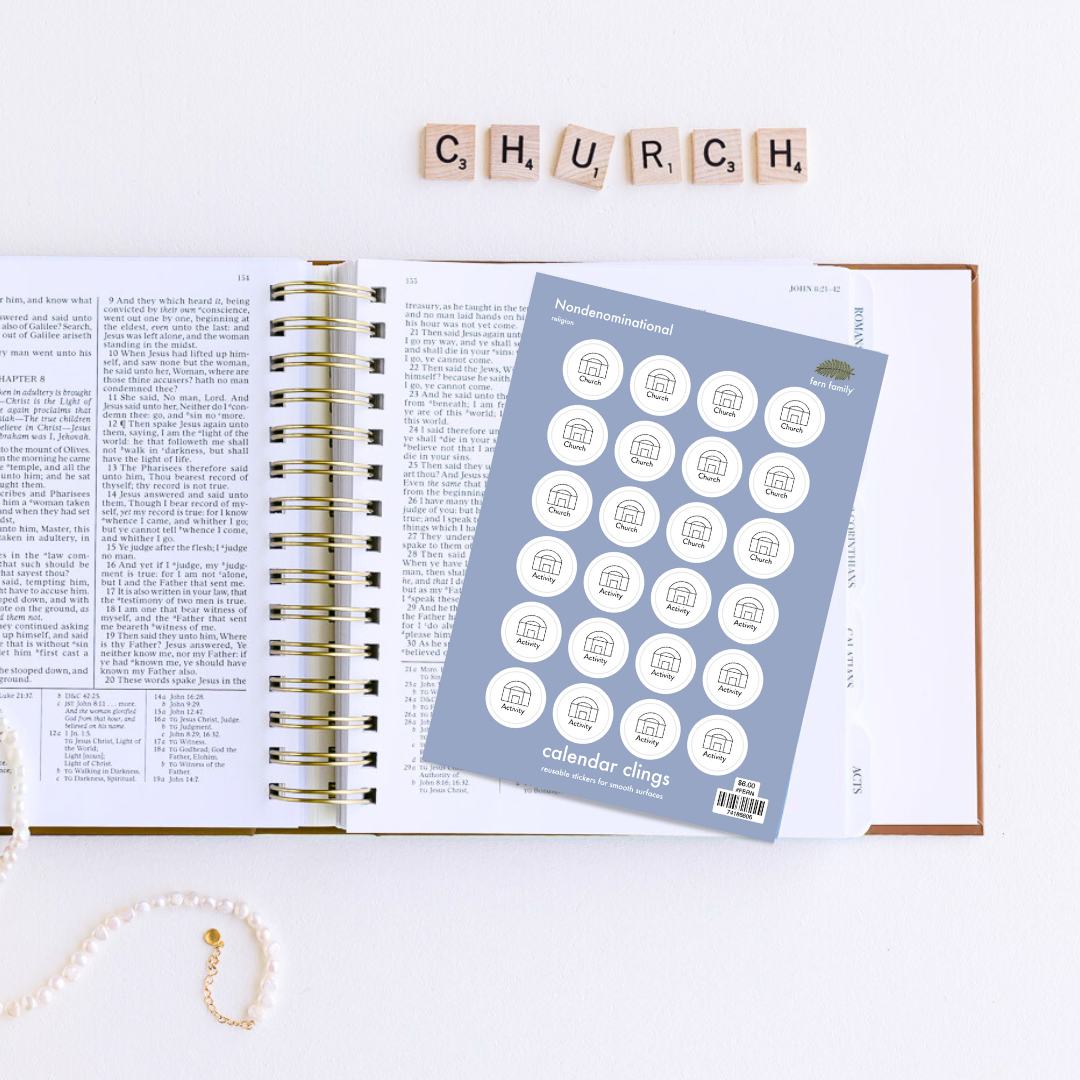 Religion | Nondenominational | Calendar Clings