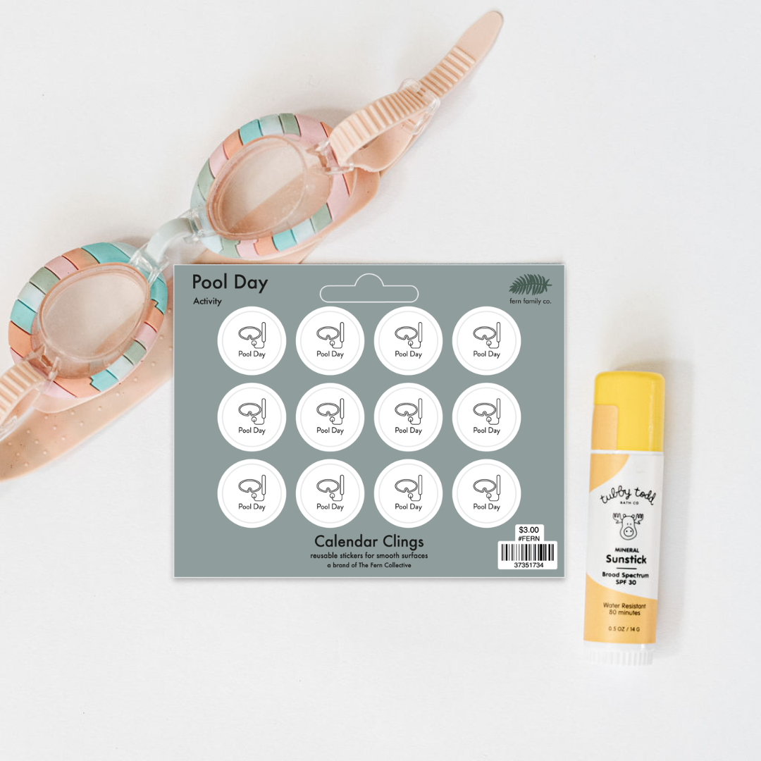 Activity | Pool Day | Calendar Clings