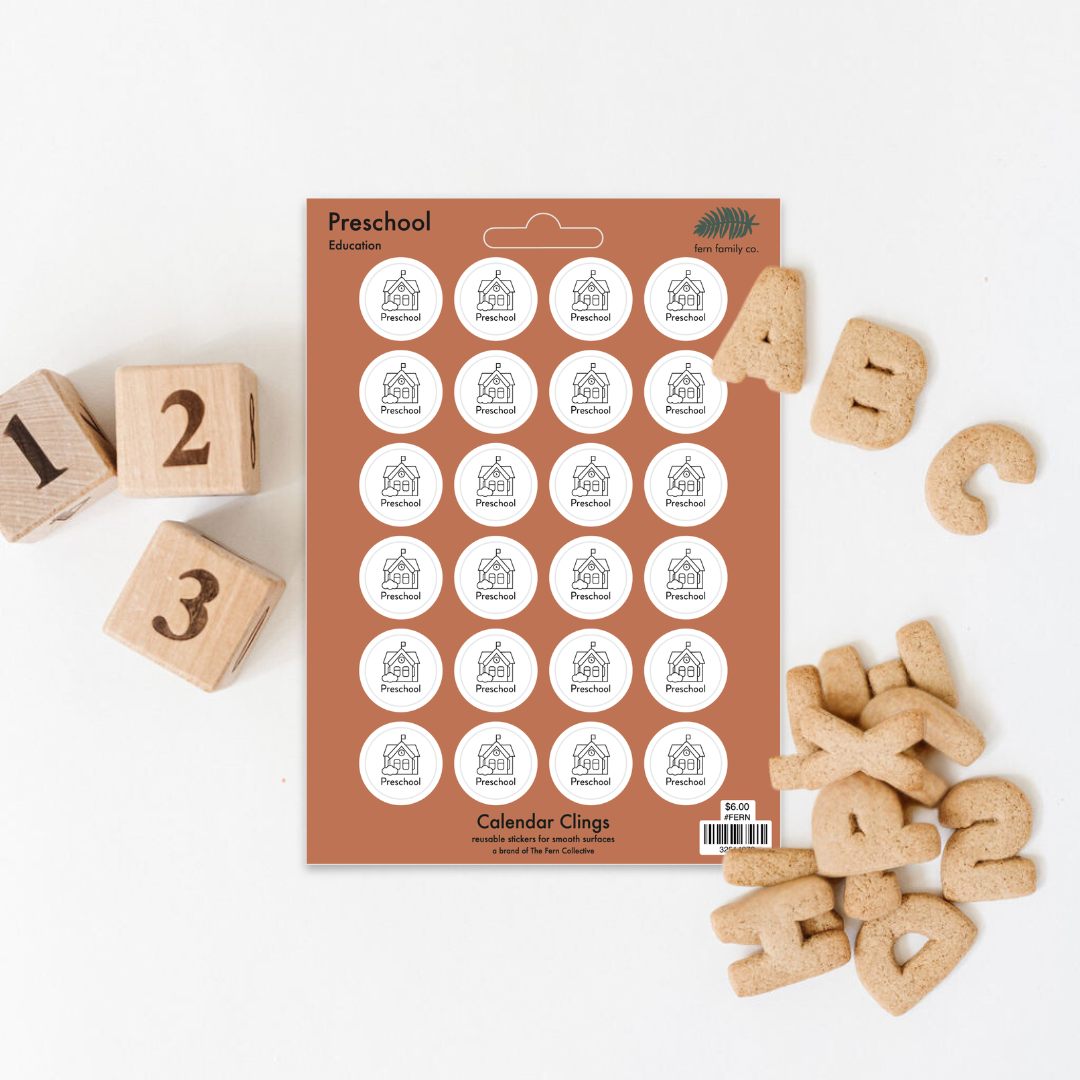 Education | Preschool | Calendar Clings