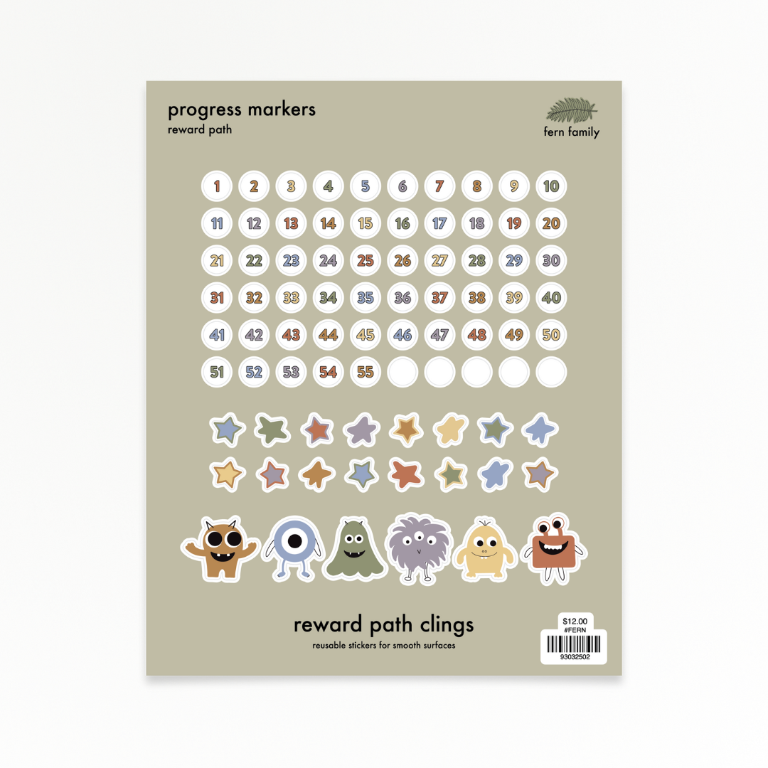 Progress Markers | Reward Path Clings