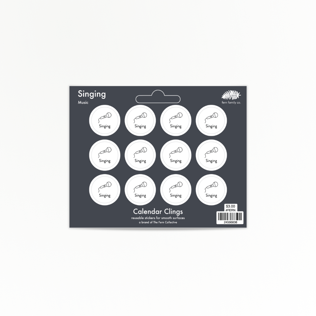 Music | Calendar Clings