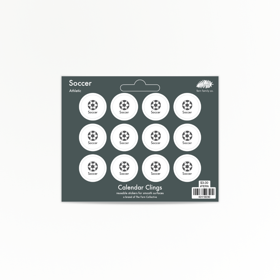 Athletic | Calendar Clings