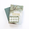 Spiritual Growth Daily Clings sheet, flatlay